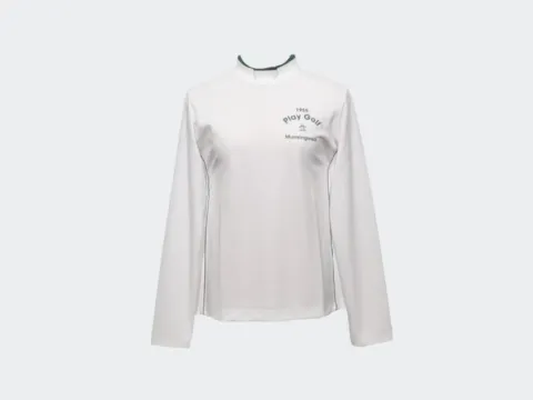 マンシングウェア 長袖モックネック