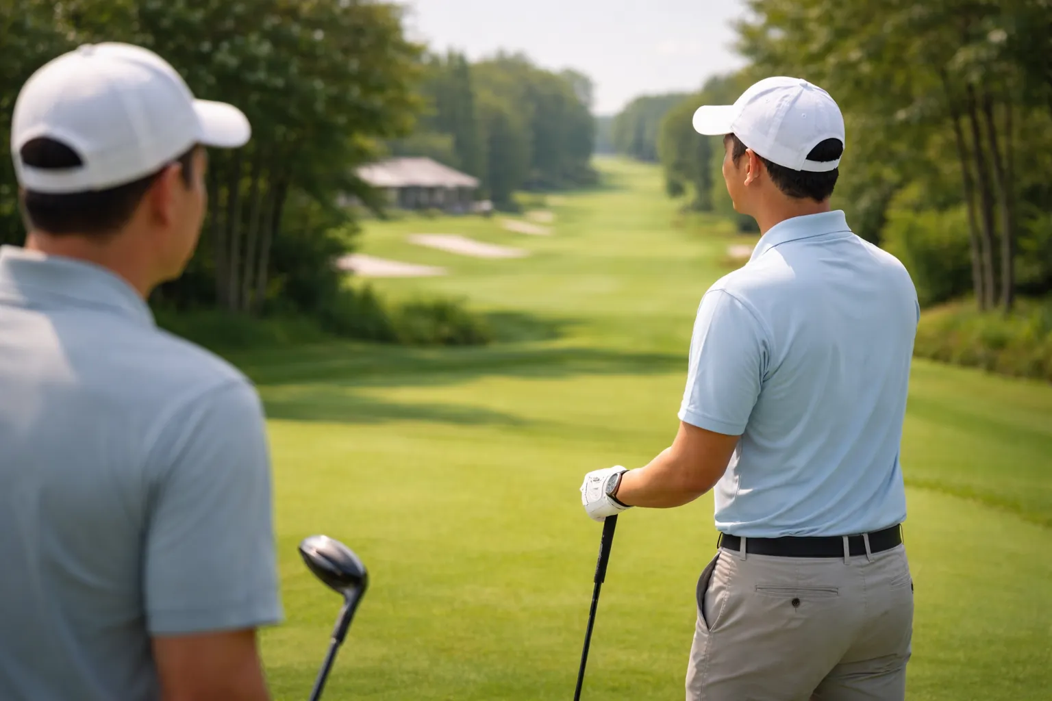 打つ前の安全確認