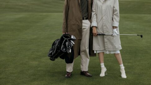 Golfwear style detail for a Japanese golfwear brands guide