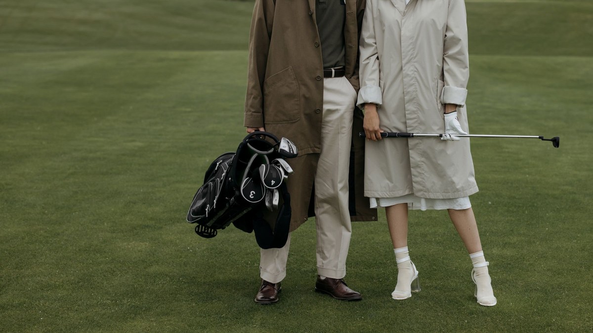 Golfwear style detail for a Japanese golfwear brands guide