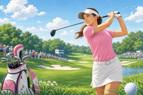人気女子プロゴルファー記事のアイキャッチ