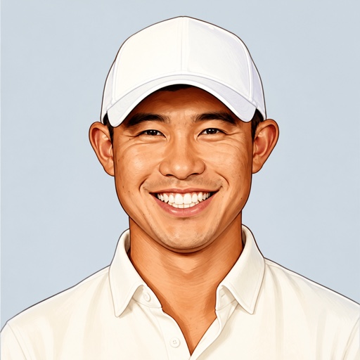 コリン・モリカワの似顔絵