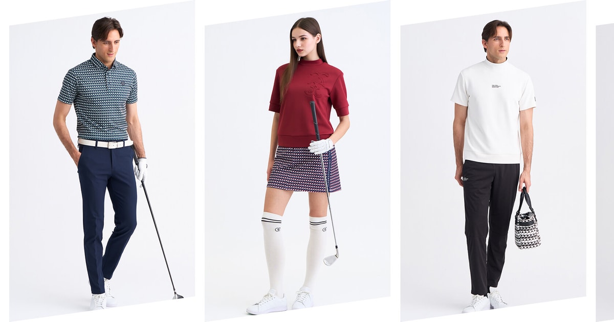 23区GOLF 2025年秋公式ルックブック