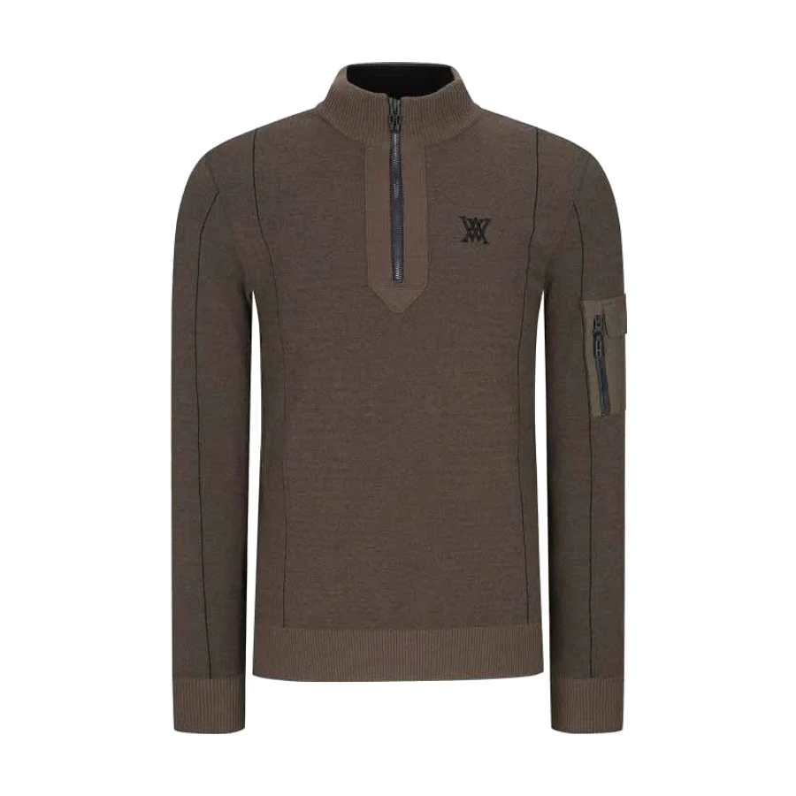 ANEW GOLF MEN HALF ZIP KNIT PULLOVERの商品画像