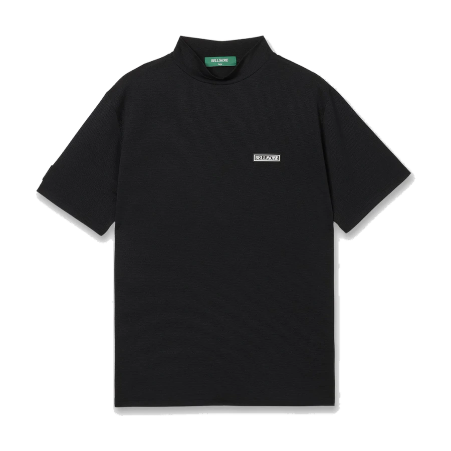 BELLMORE AUTHENTIC S/S MOCKNECK BLACKの商品画像