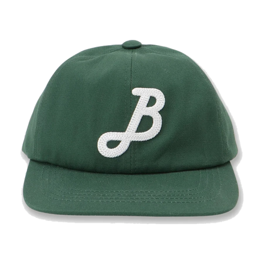 BELLMORE 6 PANEL CAP B LOGO GREENの商品画像