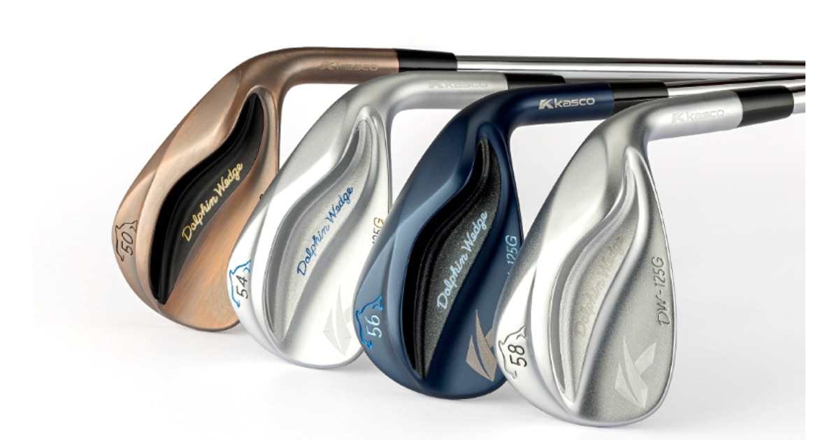 Kasco Dolphin Wedgeの4本のウェッジ