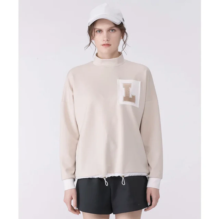 LANVIN SPORT PARISロゴモックネックカットソーの商品画像