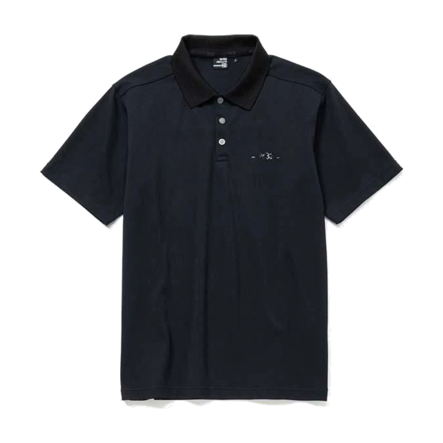 SY32 GOLF RENEWSWING POLO ブラックの商品単体画像