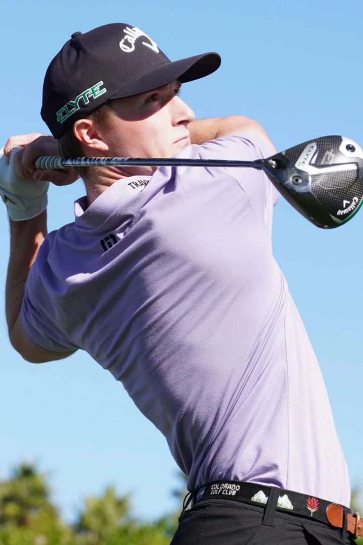 ブレイズ・ブラウンのTravisMathew海外公式チーム写真