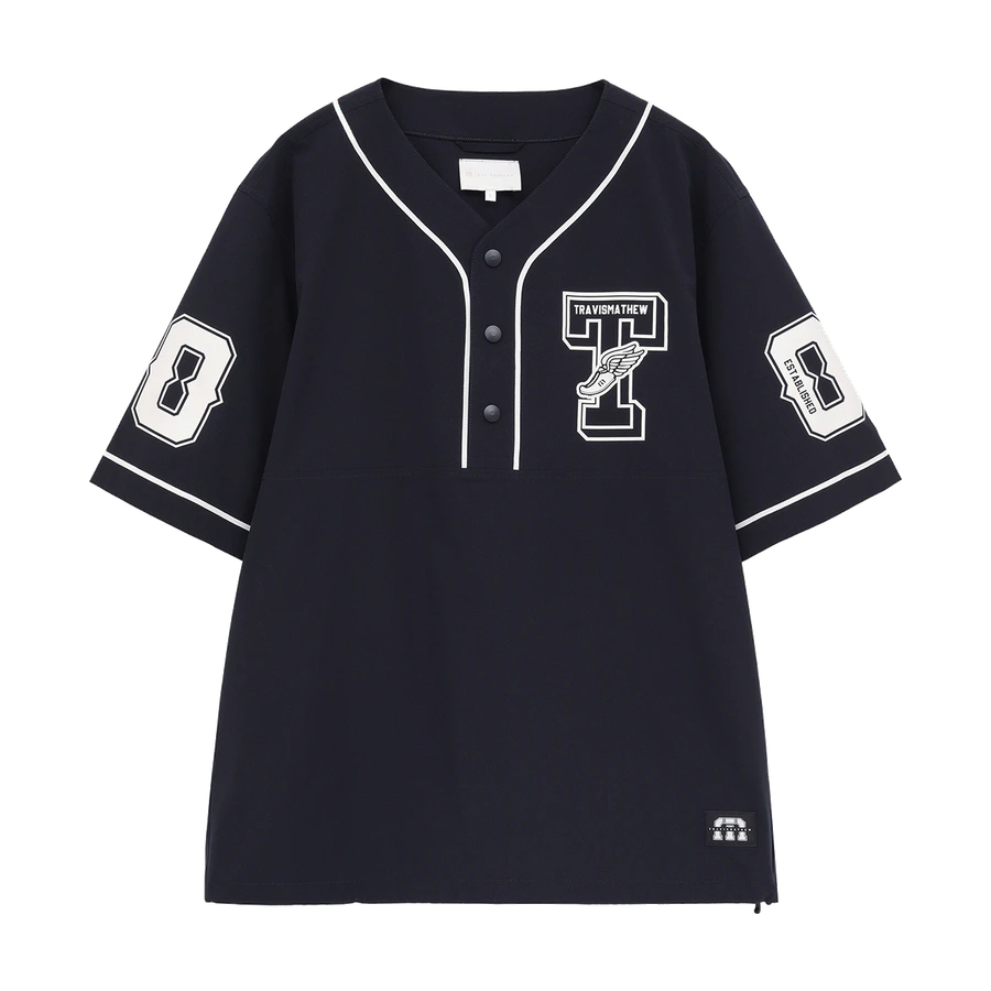 TravisMathew ベースボール半袖スニードシャツの公式画像